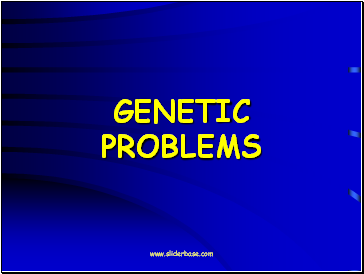 Genetic problems