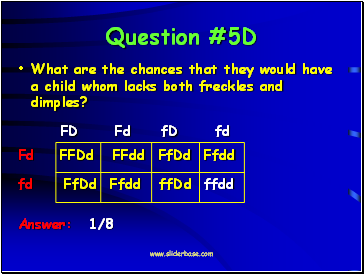 Question #5D