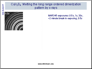 CuIr2S4: Melting the long range ordered dimerization pattern by x-rays