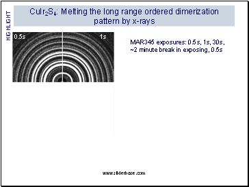 CuIr2S4: Melting the long range ordered dimerization pattern by x-rays