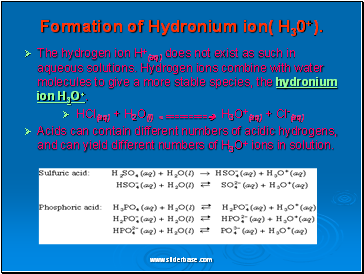 Topic 10: ACIDS, BASES & SALTS