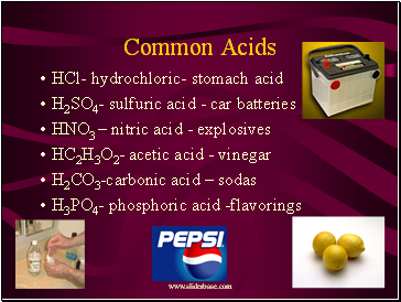Common Acids