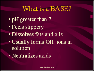 What is a BASE?