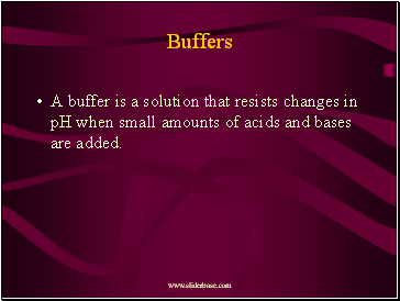 Buffers