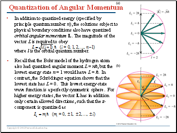Quantization of Angular Momentum