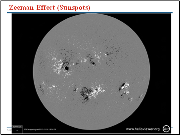 Zeeman Effect (Sunspots)