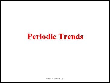 Periodic Trends