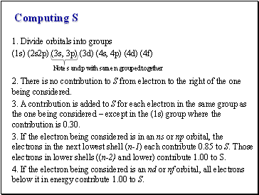 Computing S