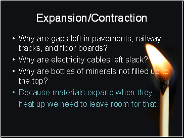 Expansion/Contraction