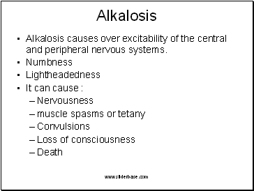 Alkalosis