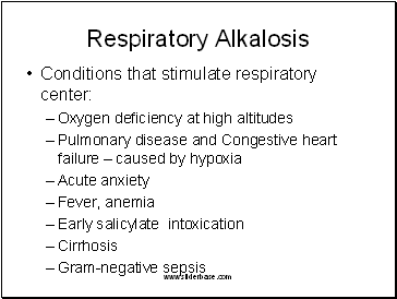 Respiratory Alkalosis