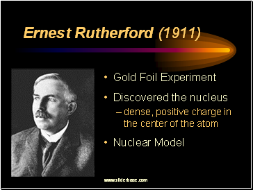 Ernest Rutherford (1911)