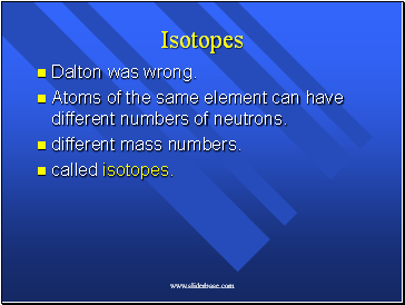 Isotopes