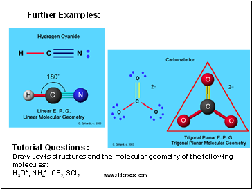 Further Examples: