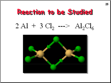 Reaction to be Studied