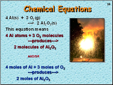 Chemical Equations