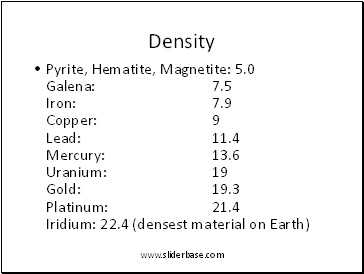 Density