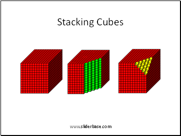 Stacking Cubes