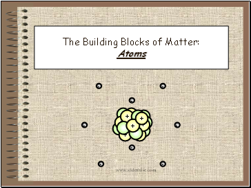 The Building Blocks of Matter: Atoms