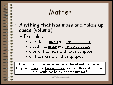 Matter