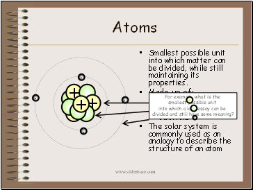 Atoms