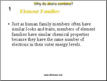 Element Families