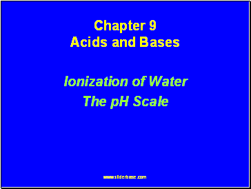 The pH Scale