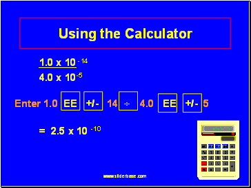 Using the Calculator