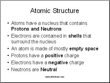 Atomic Structure