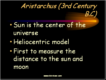 Sun is the center of the universe