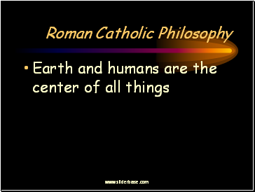 Roman Catholic Philosophy