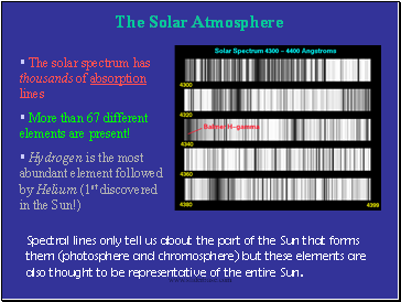 The Solar Atmosphere