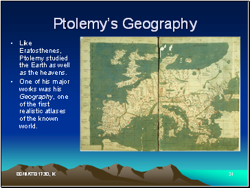 Ptolemys Geography