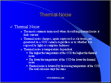 Thermal Noise