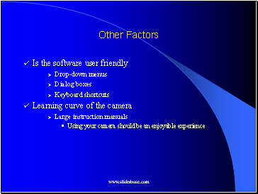 Other Factors