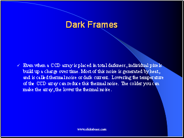 Dark Frames