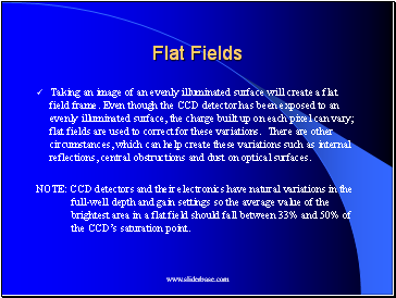 Flat Fields