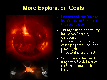 More Exploration Goals