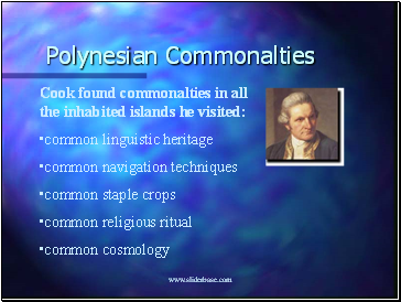 Polynesian Commonalties