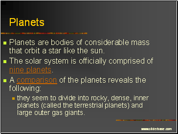 Planets