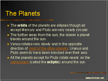 The Planets