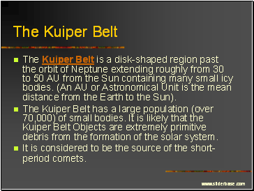 The Kuiper Belt