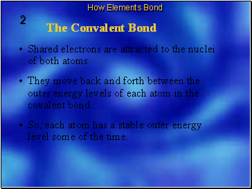 The Convalent Bond