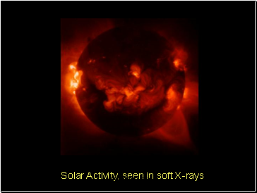 Solar Activity, seen in soft X-rays