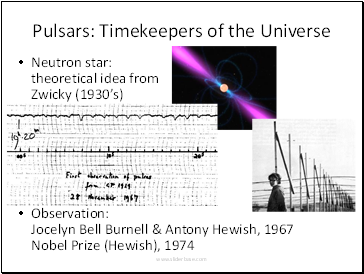 Pulsars: Timekeepers of the Universe