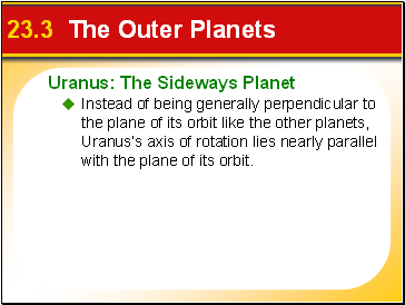 23.3 The Outer Planets