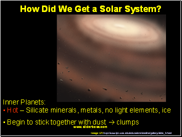 How Did We Get a Solar System?