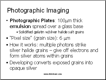 Photographic Imaging