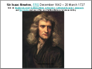 Sir Isaac Newton