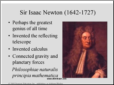 Sir Isaac Newton